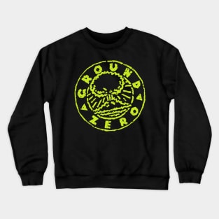 ground zero - green Crewneck Sweatshirt